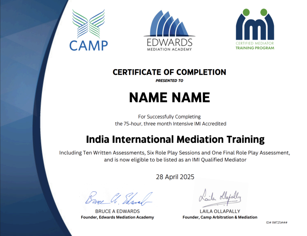 mediation training